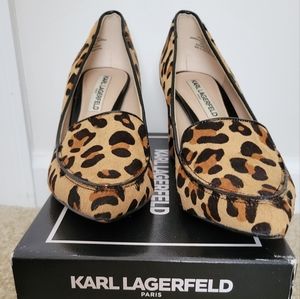Karl Lagerfeld Leppard heels